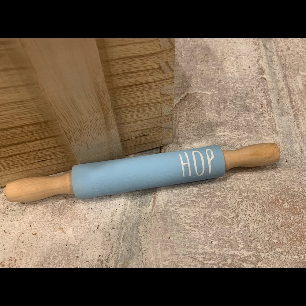 Easter mini rolling Pin, Tiered Tray